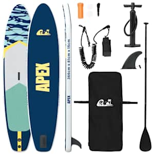 Nafukovací Paddle Board APEX 366 x 81 x 15 cm Modrá pro - obrázek 2