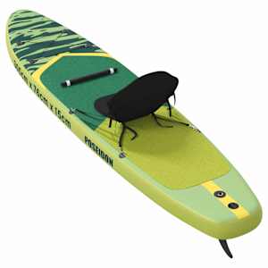 SUP deska se sedátkem 2v1 POSEIDON 305 x 76 x 15 cm Zelená pro - obrázek 6