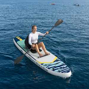 SUP deska se sedadlem 2 v 1 APEX 305 x 76 x 15 cm Modrá pro - obrázek 3