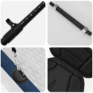 SUP deska se sedadlem 2 v 1 APEX 335 x 76 x 15 cm Modrá pro - obrázek 8