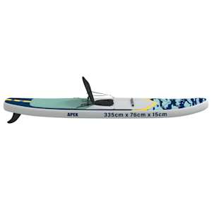 SUP deska se sedadlem 2 v 1 APEX 335 x 76 x 15 cm Modrá pro - obrázek 5
