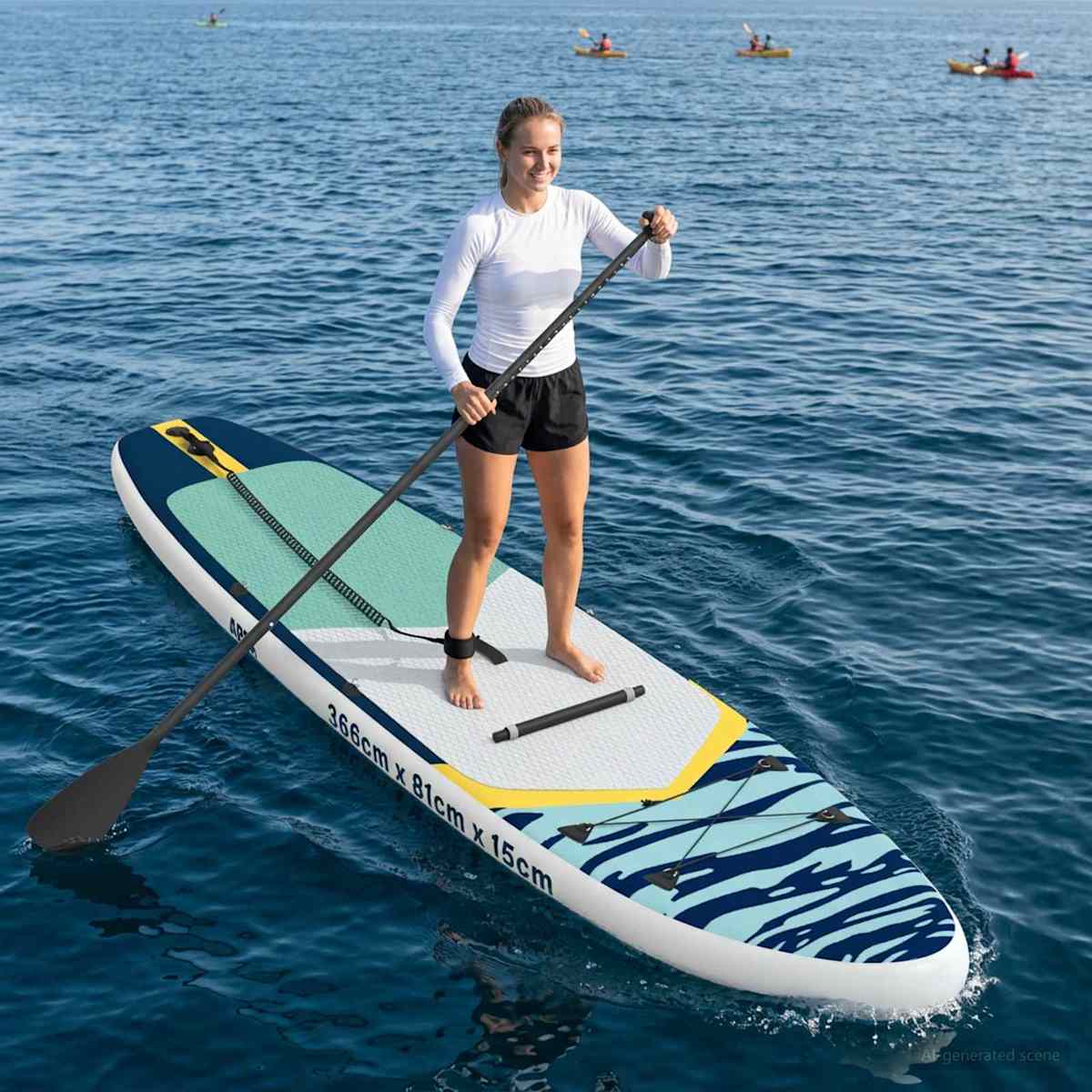 SUP board med sæde 2-i-1 APEX