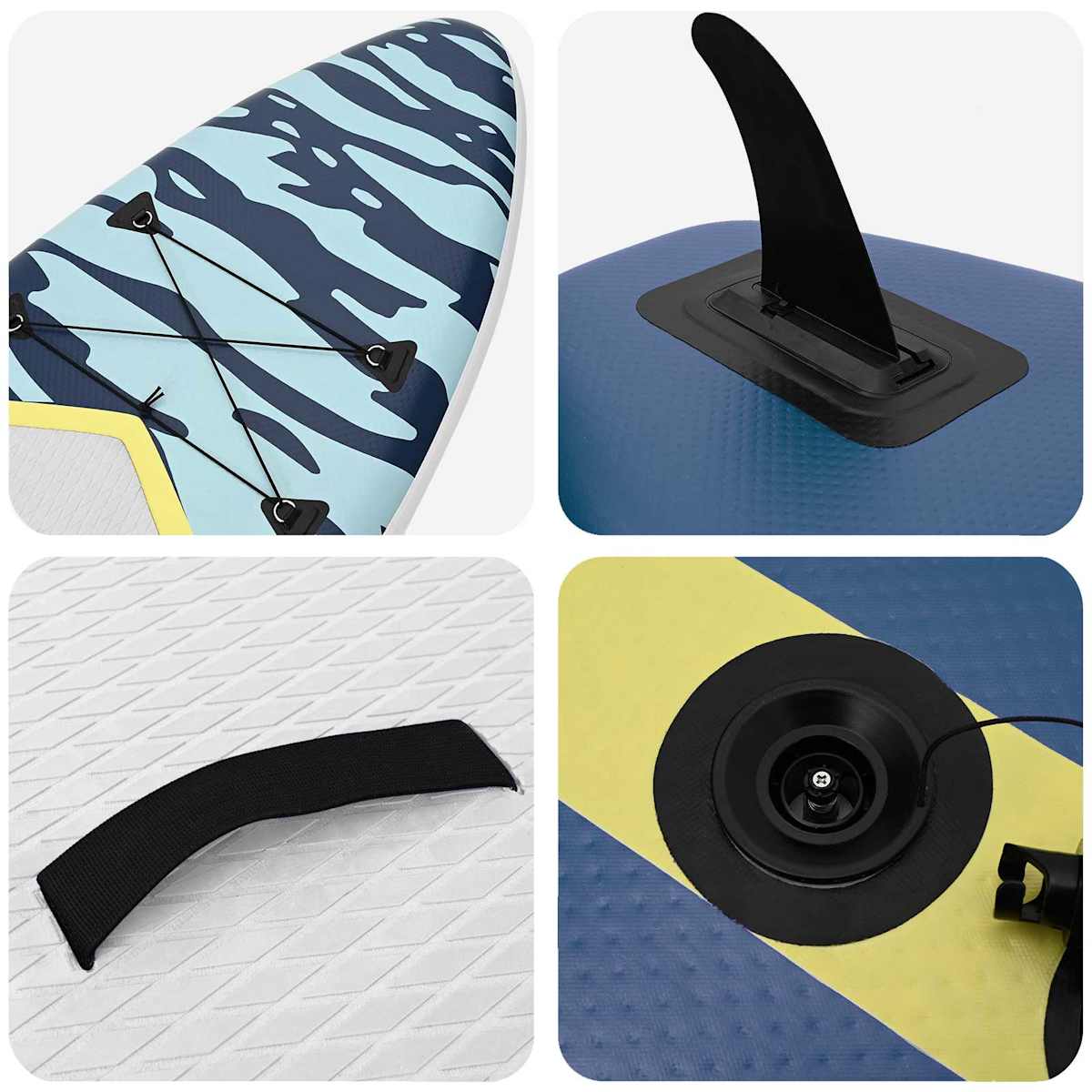 Oppusteligt SUP Board med Sejl APEX 330 x 76 x 15 cm - Billede 8