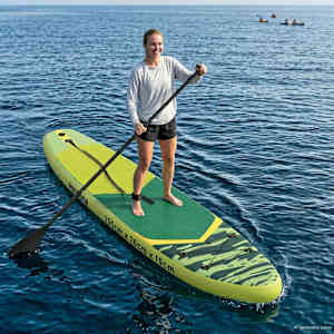 2 v 1 Kayak & SUP Paddle 203 x 19,5 cm Črna