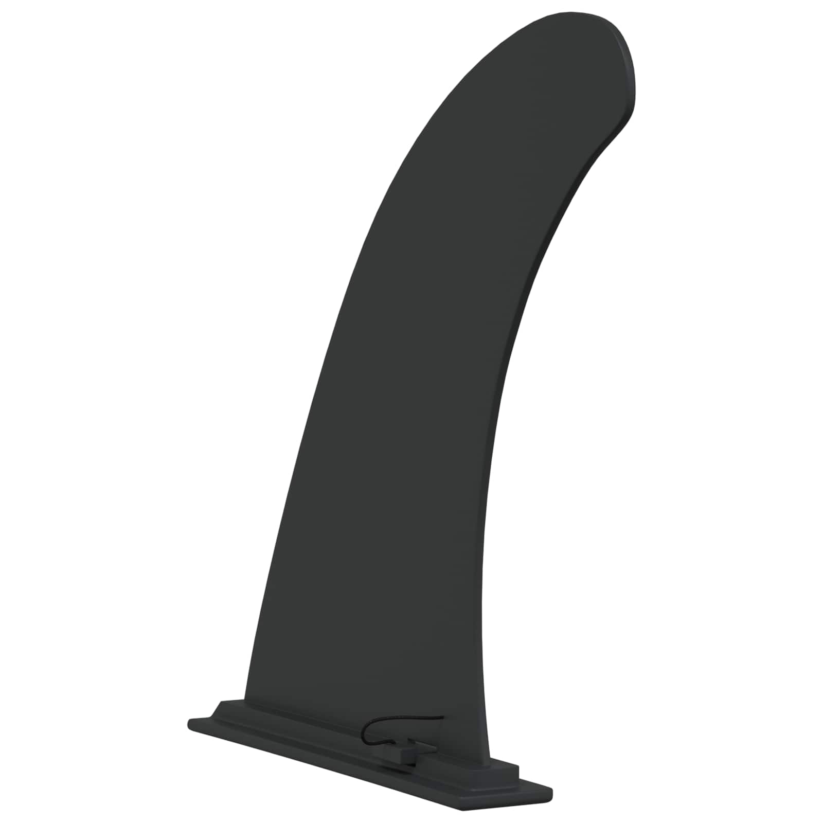 vidaXL SUP Fin 3,5 x 18 x 21,5 cm Nylon Schwarz – Bild 4