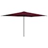 vidaXL Aedapara Ristk&uuml;lik 2 x 3 m Pol&uuml;ester Bordeaux punane