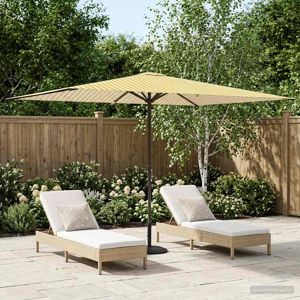 vidaXL Parasol de Grădină 200 x 300 cm Poliester Dreptunghiular