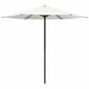 vidaXL Aedapara 230 x 230 cm Pol&uuml;ester Ristk&uuml;lik Kreemjas