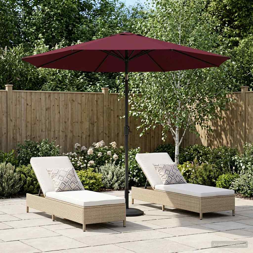 vidaXL Parasol de Grădină 230 x 230 cm Poliester Dreptunghiular