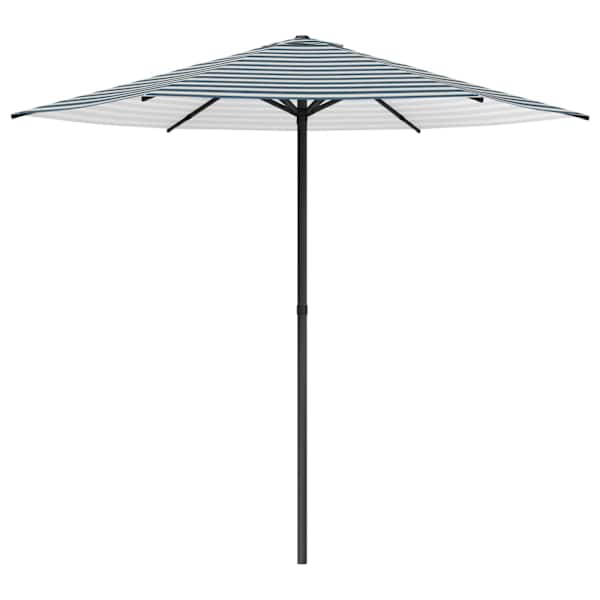 vidaXL Aedapara 230 x 230 cm Pol&uuml;ester Ristk&uuml;lik Sinine ja Valge