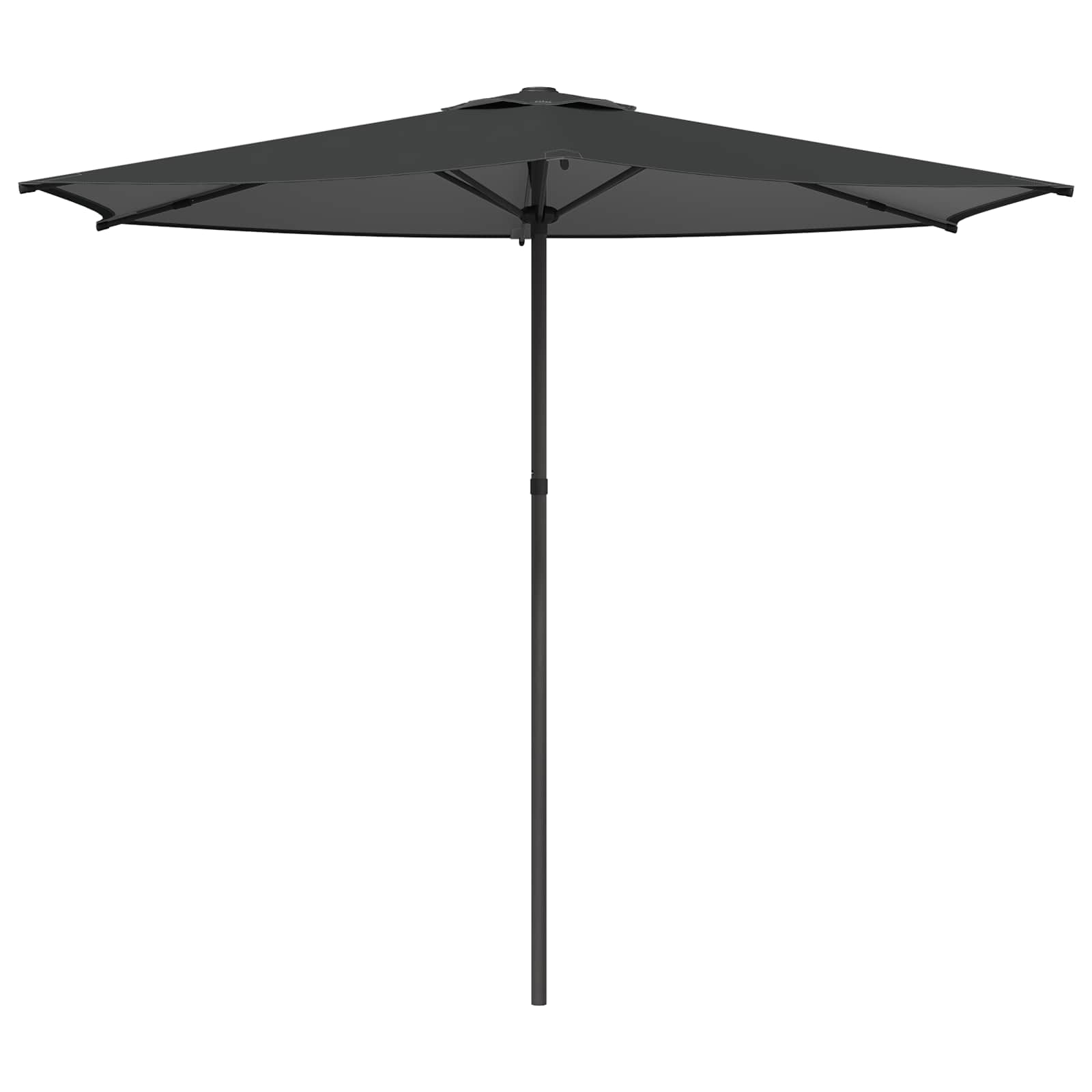 Vrtni dežnik 270 x 270 cm Poliester Pravokotna Antracit