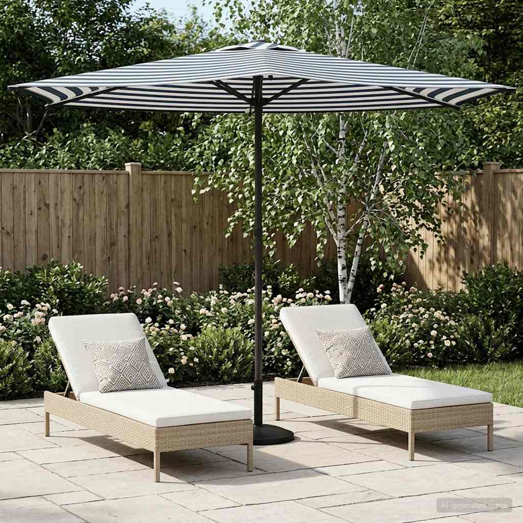 vidaXL Parasol de Grădină 270 x 270 cm Poliester Dreptunghiular