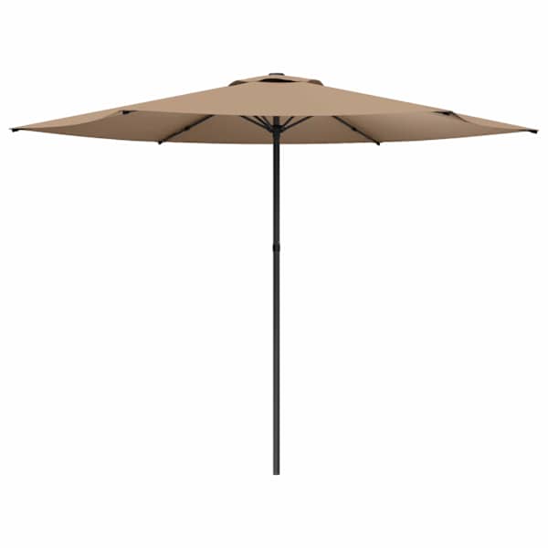 vidaXL Aedapara 300 x 300 cm Pol&uuml;ester Ristk&uuml;lik Pruunikashall