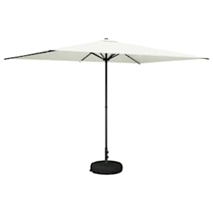 vidaXL Aiatelgi koos alusega 200 x 300 cm Pol&uuml;ester Ristk&uuml;lik Kreemjas