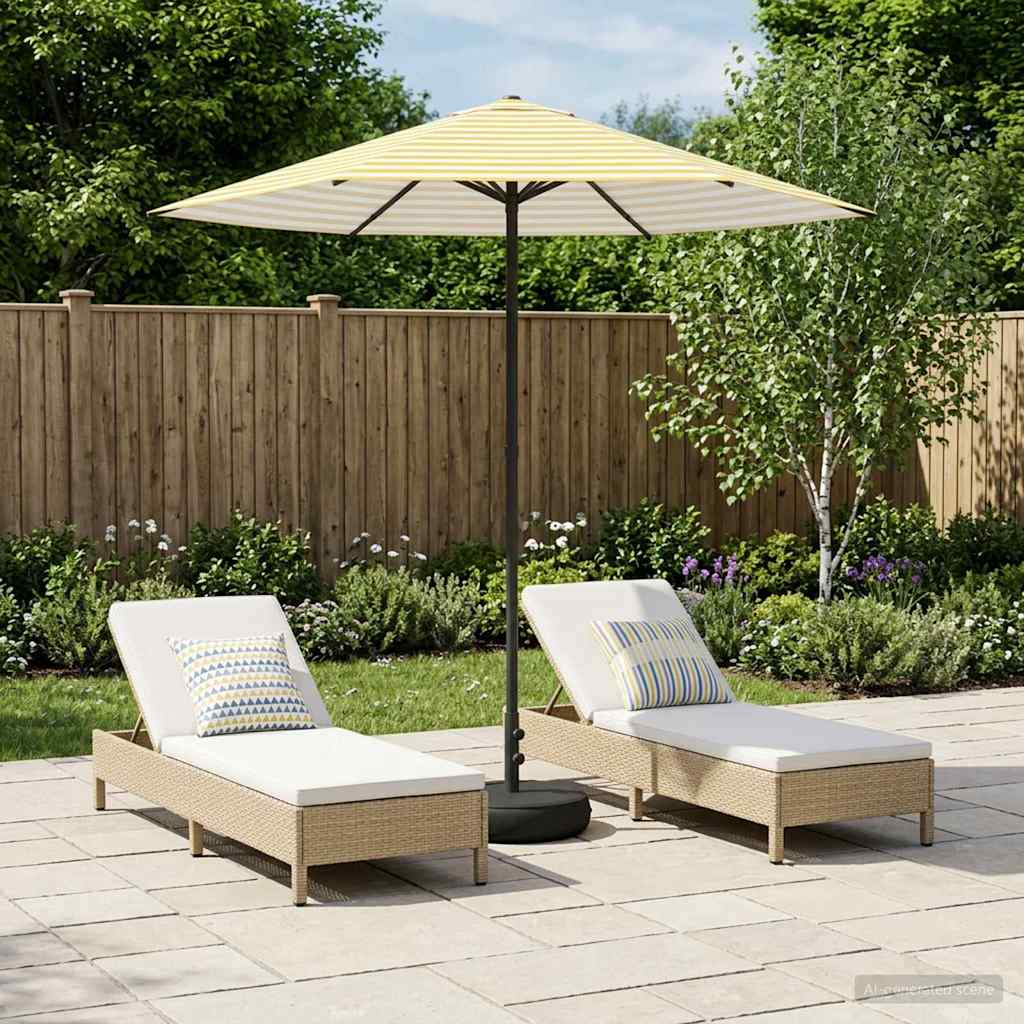 vidaXL Parasol de Grădină 230 x 230 cm Poliester Dreptunghiular