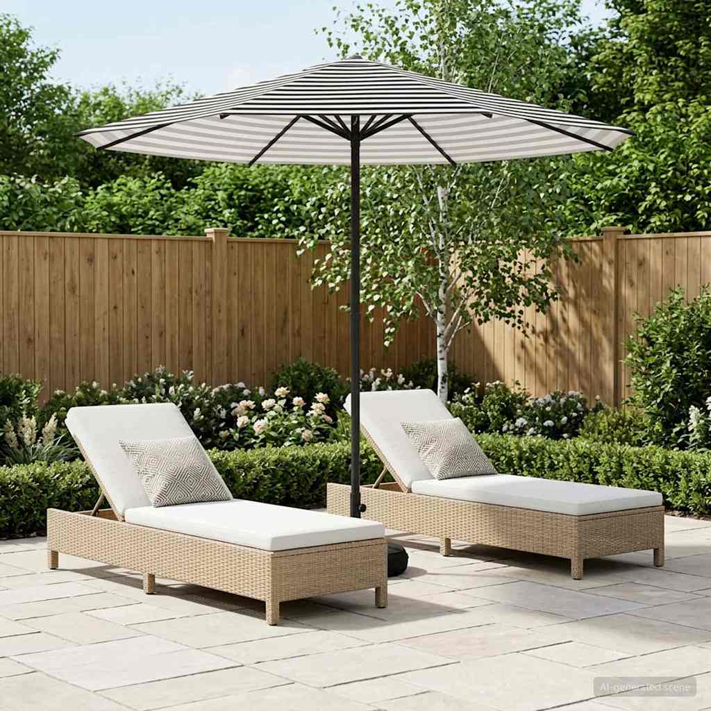 vidaXL Parasol de Grădină 230 x 230 cm Poliester Dreptunghiular