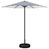 vidaXL Aiatelgi koos alusega 230 x 230 cm Pol&uuml;ester Ristk&uuml;lik
