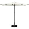 vidaXL Aiatelgi koos alusega 270 x 270 cm Pol&uuml;ester Ristk&uuml;lik Kreemjas