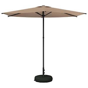 Zahradní slunečník s podstavcem 270 x 270 cm Polyester - obrázek 2