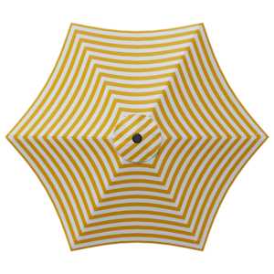 Zahradní slunečník s podstavcem 300 x 300 cm Polyester - obrázek 4