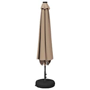 Zahradní slunečník s LED osvětlením a podstavcem 230 x 230 cm - obrázek 3
