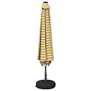 Zahradní slunečník s LED osvětlením a podstavcem 230 x 230 cm - obrázek 3