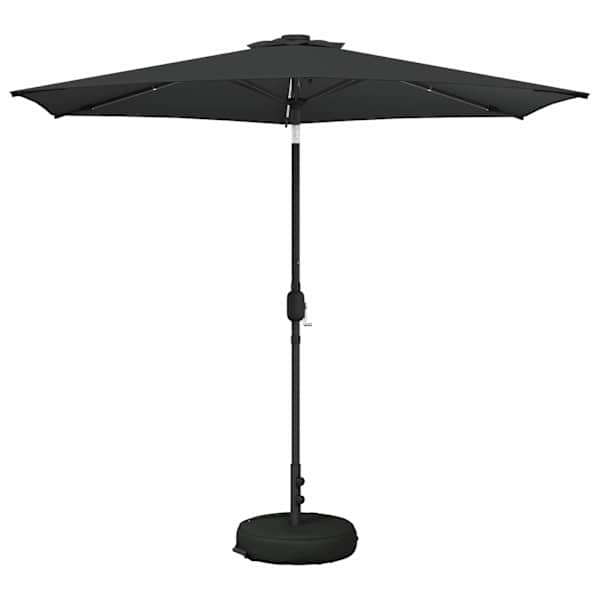 vidaXL Aedavarju LED-valguste ja alusega 270 x 270 cm Pol&uuml;ester