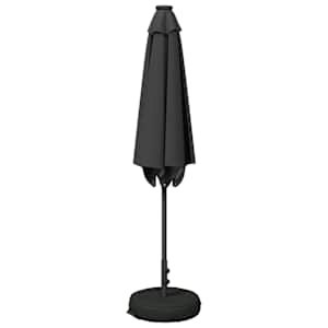 Zahradní slunečník s LED osvětlením a podstavcem 270 x 270 cm - obrázek 3
