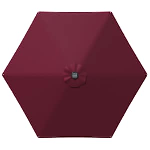 Zahradní slunečník s LED osvětlením a podstavcem 270 x 270 cm - obrázek 5