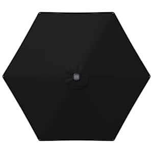Zahradní slunečník s LED osvětlením a podstavcem 270 x 270 cm - obrázek 5