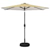 vidaXL Aedavarju LED-valguste ja alusega 270 x 270 cm Pol&uuml;ester