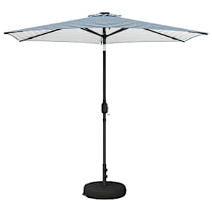 Zunanje senčilo z LED lučmi 270 x 270 cm Poliester