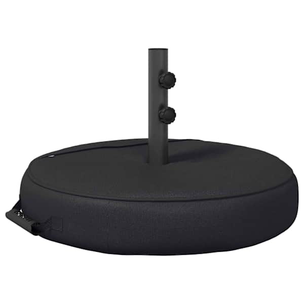 vidaXL Patio vihmavarju alus 53 x 53 x 40 cm Teras Must