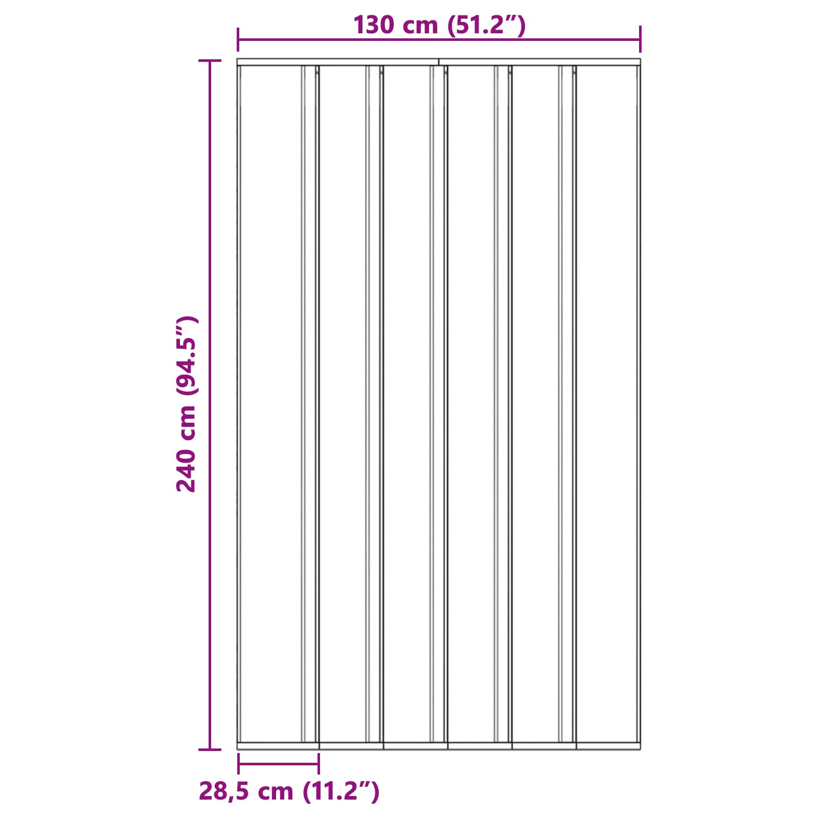 Insect deurenscherm met gaaskleed Zwart polyester image 7