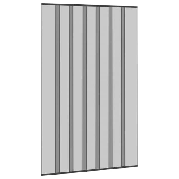 vidaXL Sissetungijate uksescreen v&otilde;rkkardina Must 160 x 240 cm