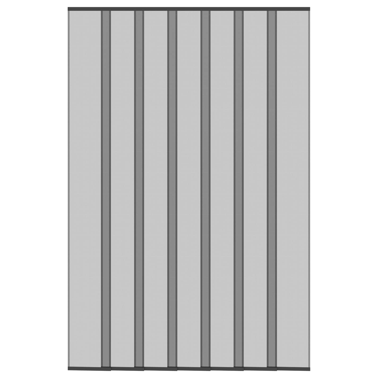 Deurhor met muggengaas Zwart 160 x 240 cm Polyester image 3