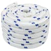 vidaXL Paadi k&ouml;is 6 mm 5 m Valge ja sinine