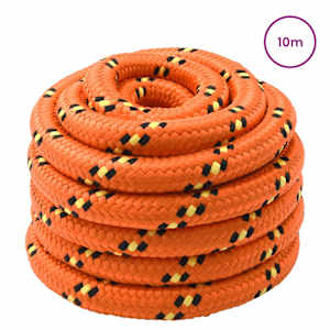 Lano na loď 40 mm 10 m Oranžová polypropylène - obrázek 2