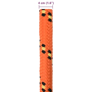 Lano na loď 40 mm 25 m Oranžová polypropylène - obrázek 7