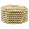 vidaXL Paadi k&ouml;is 18 mm 50 m Naturaalne