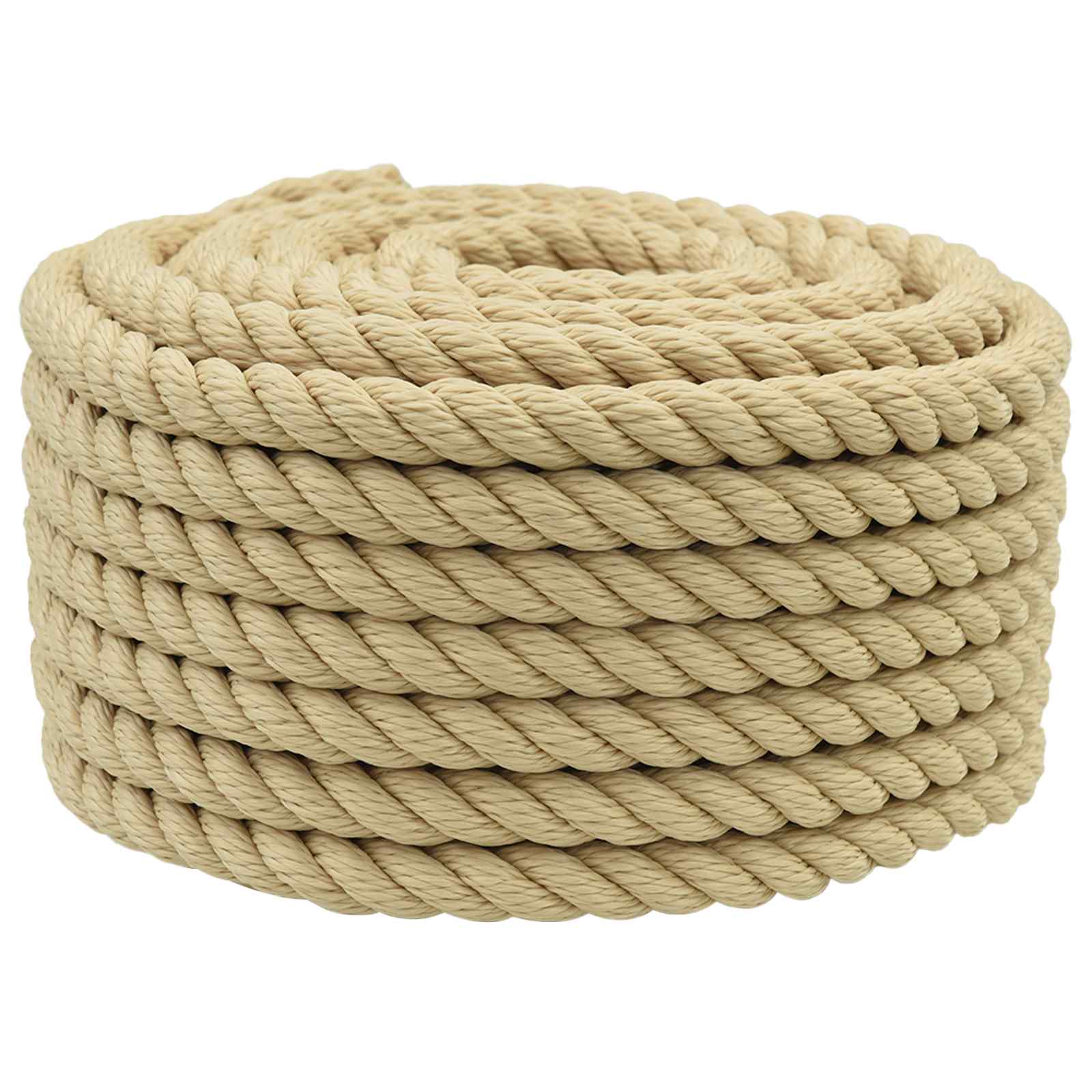 vidaXL Sfoară de Barcă 25 m 2 natural PP