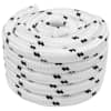 vidaXL Paadi k&ouml;is 2.5 mm 50 m Valge Pol&uuml;ester