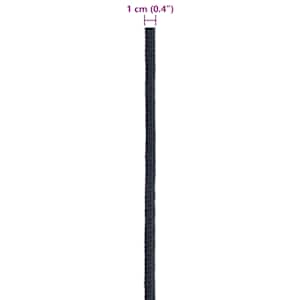 Lano na loď 10 mm 25 m Královská modrá Polyester - obrázek 7