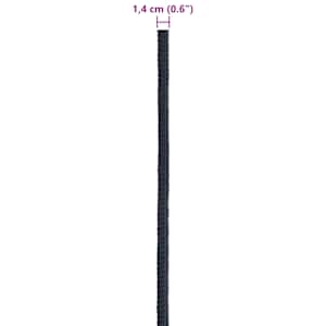 Lano na loď 1.4 mm 25 m Královská modrá Polyester - obrázek 7