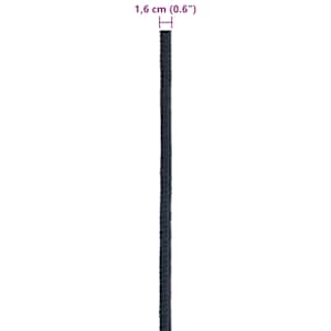 Lano na loď 1.6 mm 25 m Královská modrá Polyester - obrázek 7