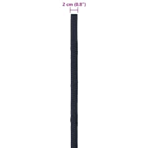 Lano na loď 2 mm 25 m Královská modrá Polyester - obrázek 7