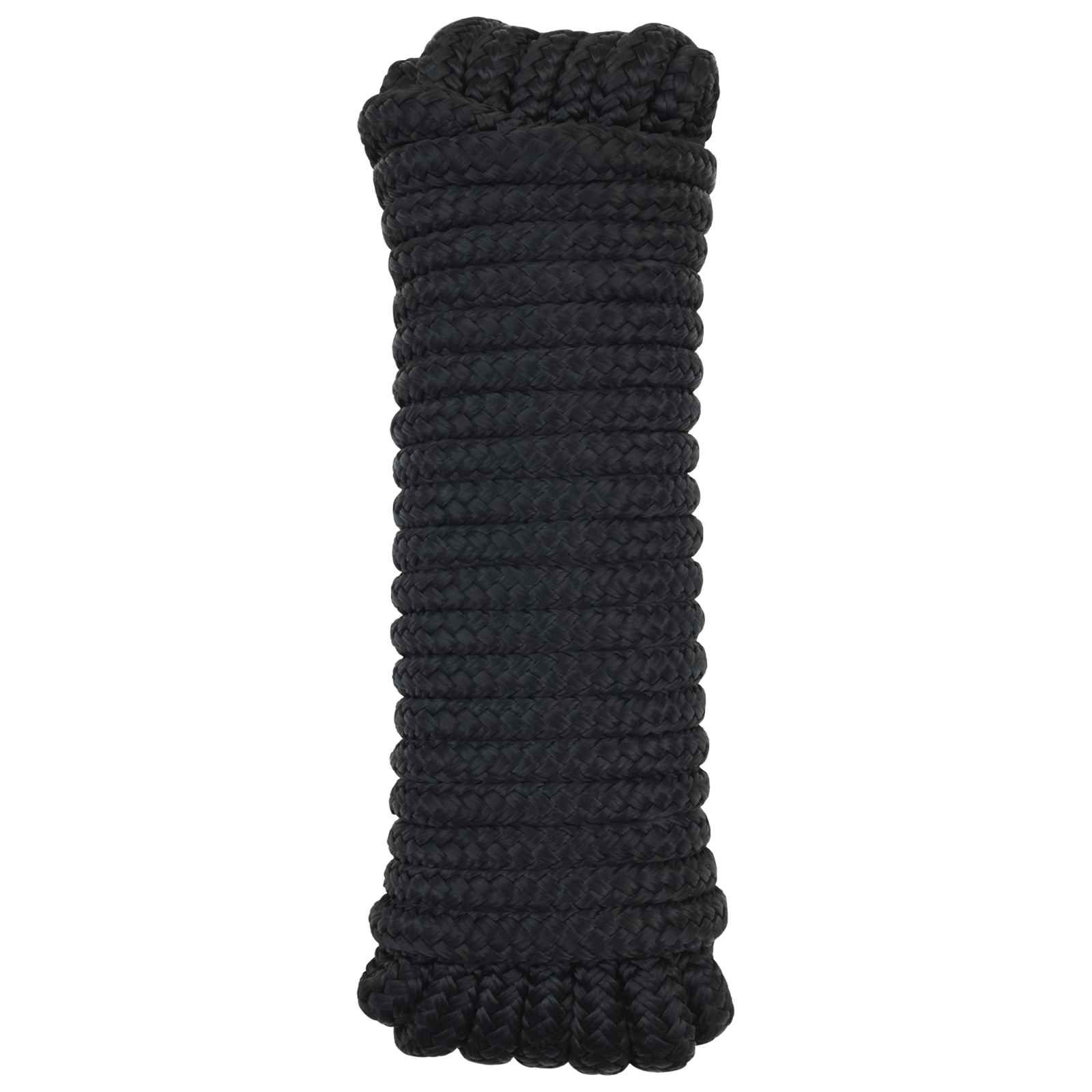 vidaXL Sfoară de Barcă 12 m 1.2 Negru Poliester