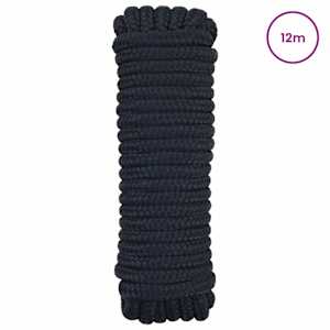 Lano na loď 12 m 1 Královská modrá Polyester - obrázek 2