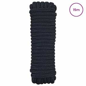 Lano na loď 15 m 2 Královská modrá Polyester - obrázek 2