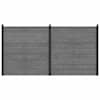 vidaXL Aia komplekt 353 x 186 cm WPC ja Alumiinium Hall